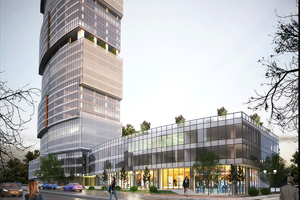 پروژه اداری تجاری Deluxia Park