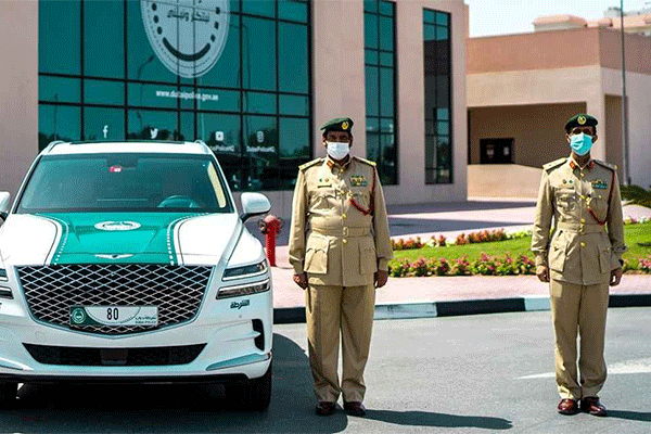 اولین ماشین برقی سوپراسپرت پلیس دبی