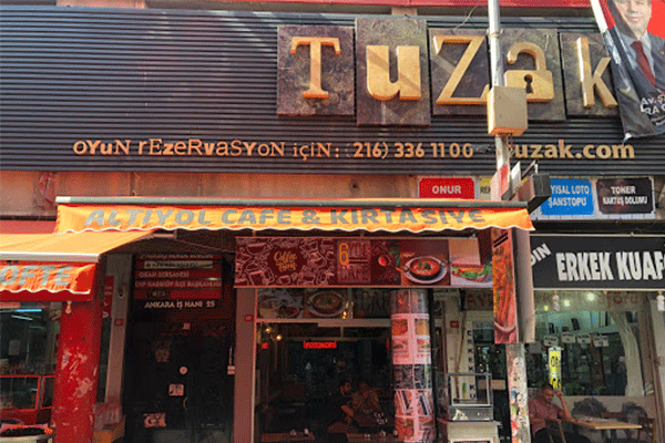 خانه بازی توزاک | Tuzak Escape Games