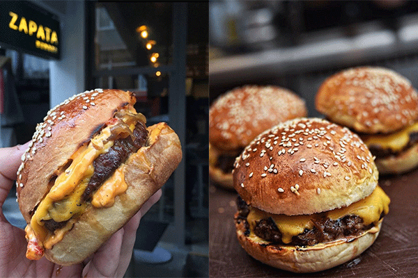 ساندویچ فروشی ایرانی زاپاتا Burger Zapata Iranian Sandwich