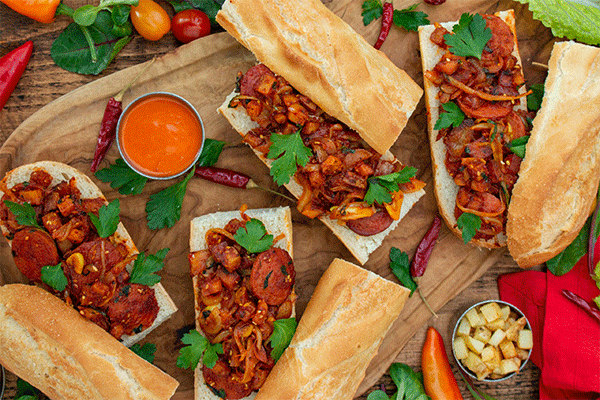 ساندویچ ایرانی عمو محمد Amoo Mohammad Iranian Sandwich