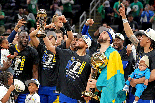 «گلدن استیت» موفق‌ترین تیم یک دهه NBA