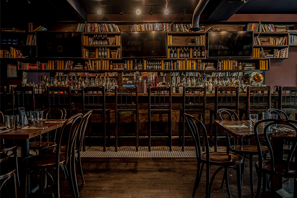 کافه کتاب و رستوران لایبرری تورن Library Tavern Resturant & Cafe