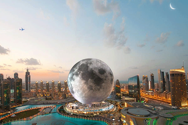 گردشگری فضایی در مون دبی (Moon Dubai) یا ماه دبی