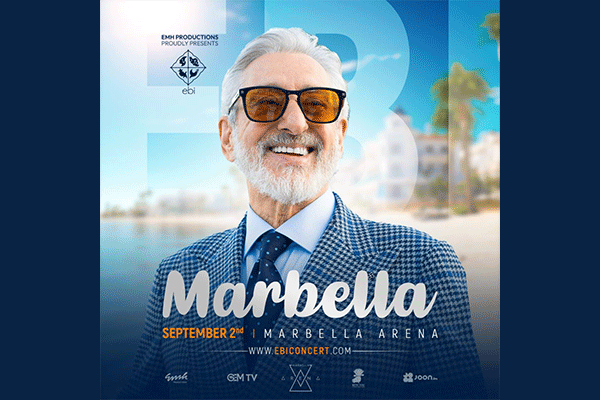 بلیت کنسرت ابی در ماربلا اسپانیا Ebi Concert In Spain