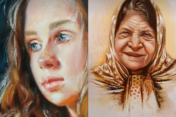 مربی نقاشی نادیا سلطان لو