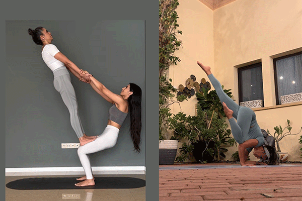 کلاس یوگا با ساره Sare Yoga