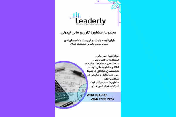مجموعه مشاوره کاری و مالی لیدرلی