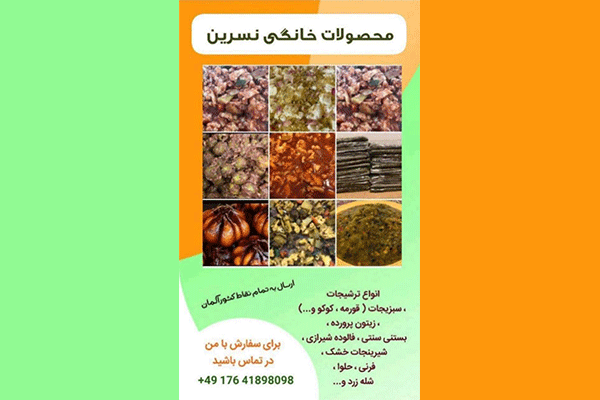 محصولات خانگی نسرین