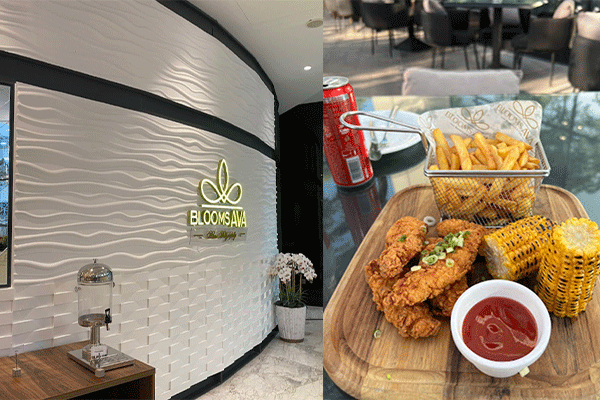 کافه رستوران بلومزاوا Blooms Ava Restaurant & Cafe